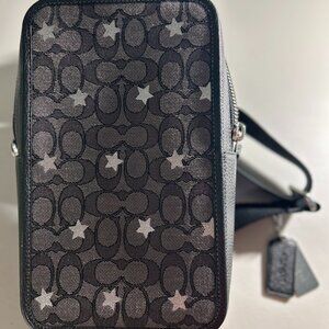 Authentic COACH Sullivan Pack In Signature Jacquard With Star Embroidery Uni-sex